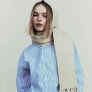 Zara Cream Scarf